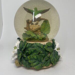 San Francisco Music box tropical bird snowglobe